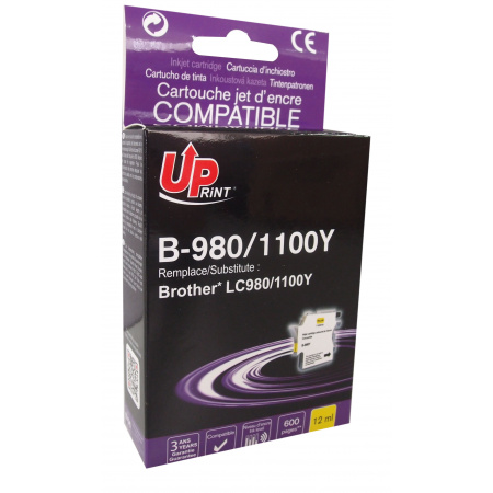 Tinteiro Compatível p/ Brother DCP145C/165C - Amarelo Uprint